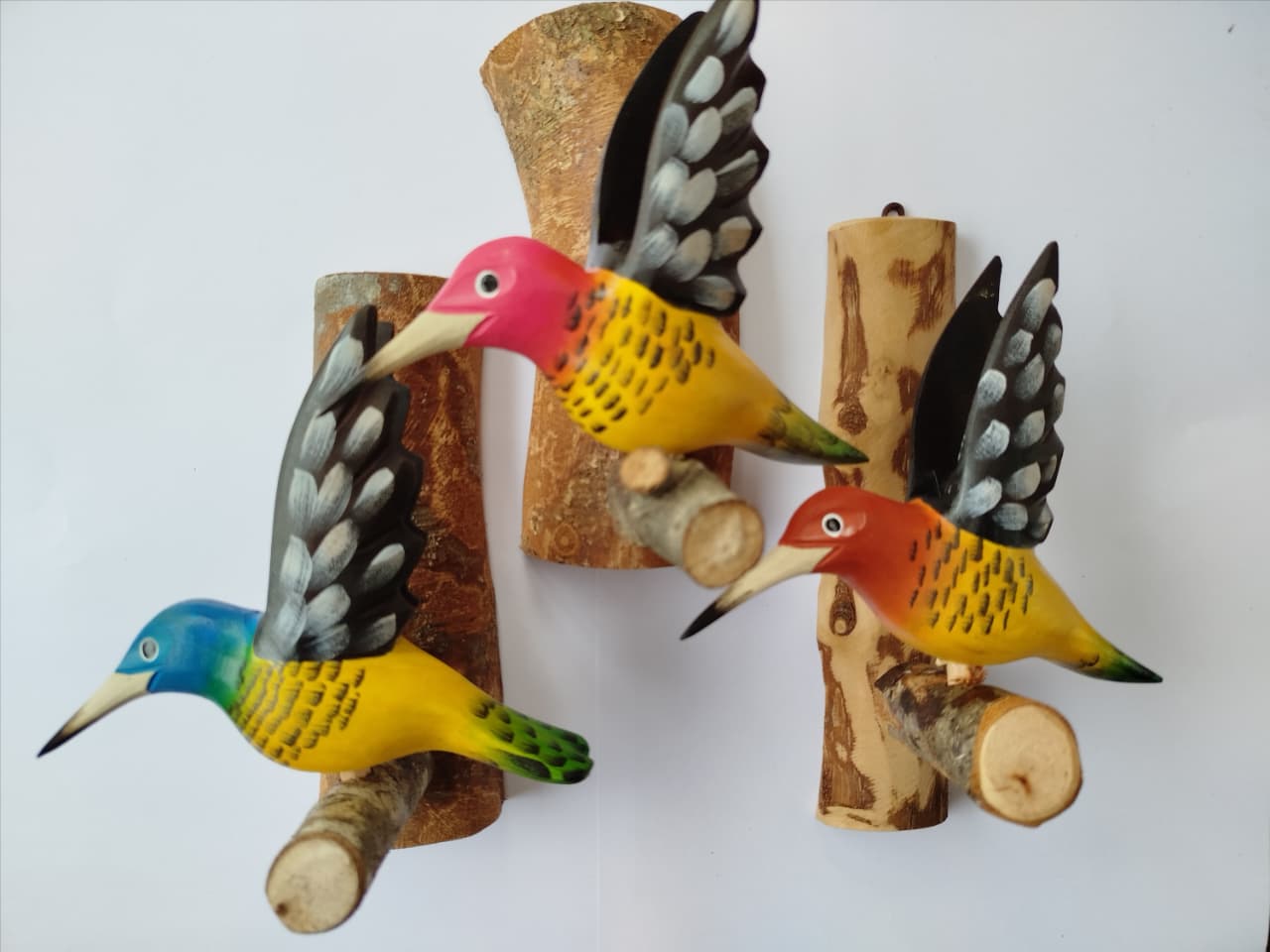 Picaflor Chileno (Colibrí) Decorativo Artesanal